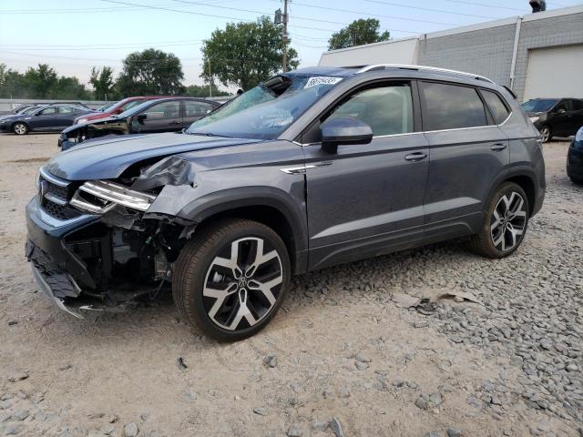 3VV2X7B23NM078791 - 2022 VOLKSWAGEN TAOS SEL GRAY photo 1