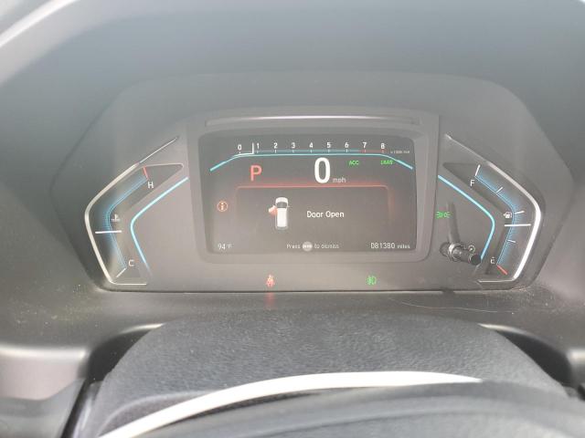 5FNRL6H73KB001652 - 2019 HONDA ODYSSEY EXL თეთრი ფოტო 9