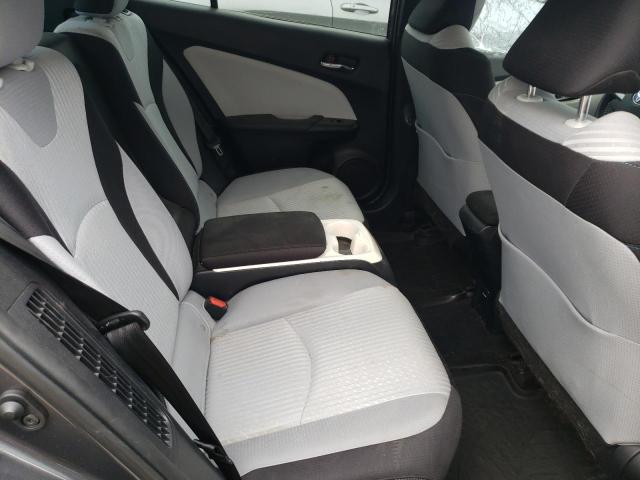 JTDKARFP5H3039918 - 2017 TOYOTA PRIUS PRIM ნაცრისფერი ფოტო 11