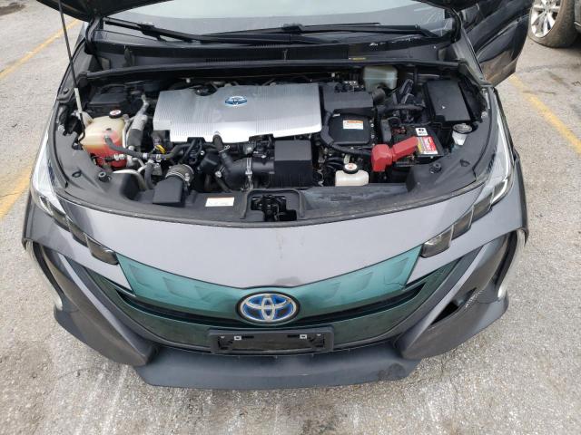 JTDKARFP5H3039918 - 2017 TOYOTA PRIUS PRIM ნაცრისფერი ფოტო 12