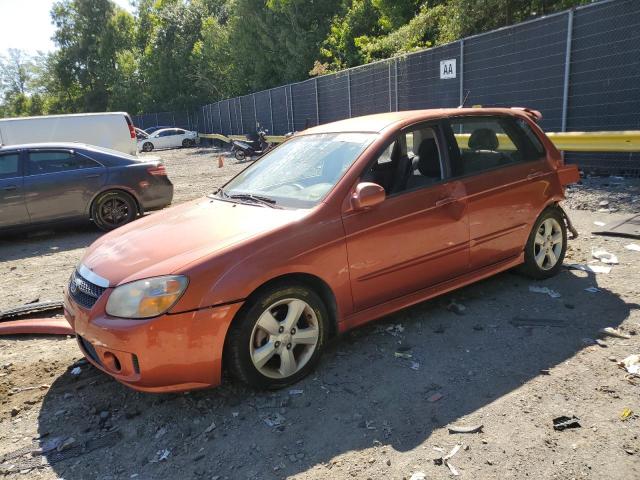 KNAFE161575008204 - 2007 KIA SPECTRA5 SX ORANGE photo 1