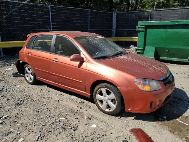 KNAFE161575008204 - 2007 KIA SPECTRA5 SX ORANGE photo 4