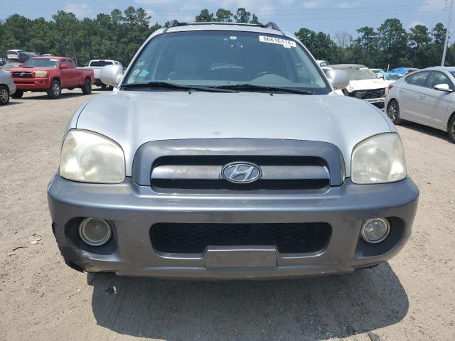 KM8SC73E36U107668 - 2006 HYUNDAI SANTA FE GLS SILVER photo 5