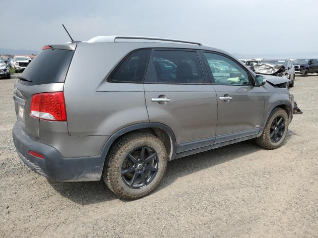 5XYKTDA26DG309978 - 2013 KIA SORENTO LX GRAY photo 3