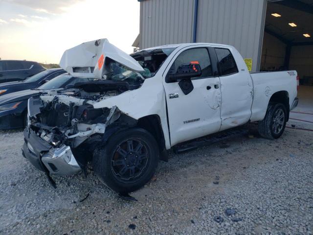 5TFRW5F15GX197235 - 2016 TOYOTA TUNDRA DOUBLE CAB SR/SR5 WHITE photo 1