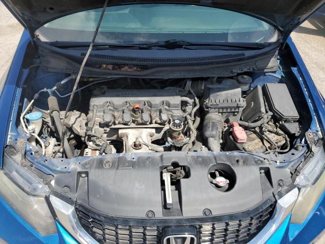 19XFB2F85DE254488 - 2013 HONDA CIVIC EX BLUE photo 11
