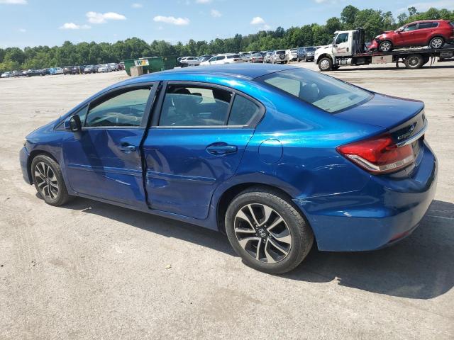 19XFB2F85DE254488 - 2013 HONDA CIVIC EX BLUE photo 2