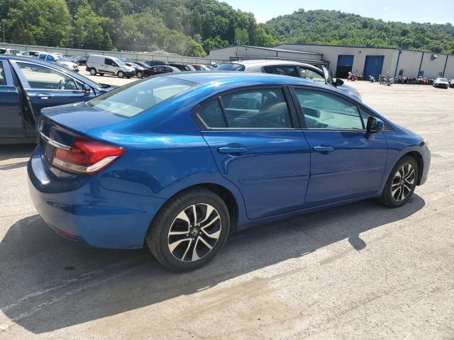 19XFB2F85DE254488 - 2013 HONDA CIVIC EX BLUE photo 3