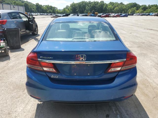19XFB2F85DE254488 - 2013 HONDA CIVIC EX BLUE photo 6