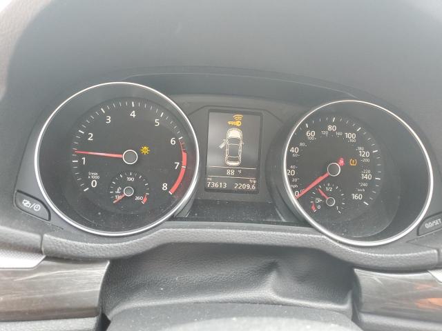 1VWBT7A30HC020290 - 2017 VOLKSWAGEN PASSAT SE Boz foto 9