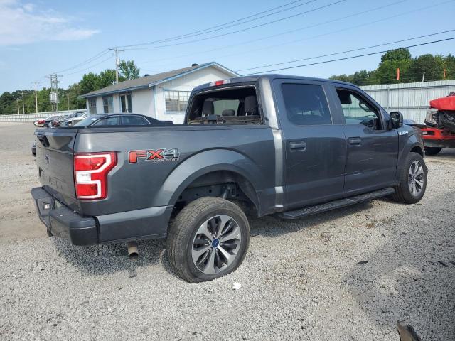 1FTEW1E56KKC65110 - 2019 FORD F150 SUPERCREW GRAY photo 3