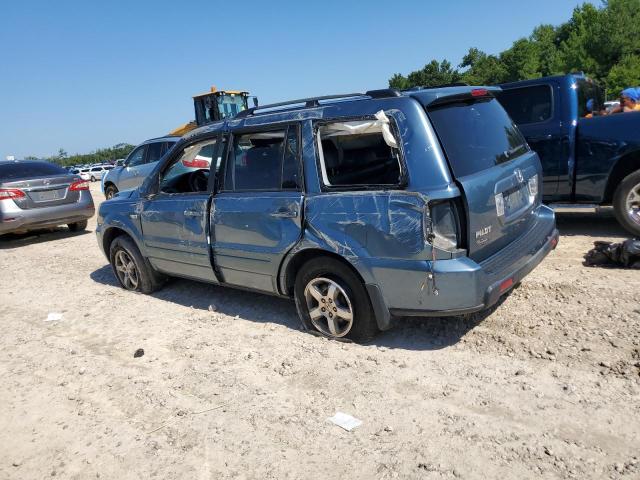 5FNYF28507B015204 - 2007 HONDA PILOT EXL TEAL photo 2