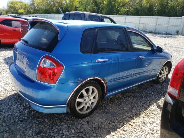 KNAFE161765310026 - 2006 KIA SPECTRA5 BLUE photo 3