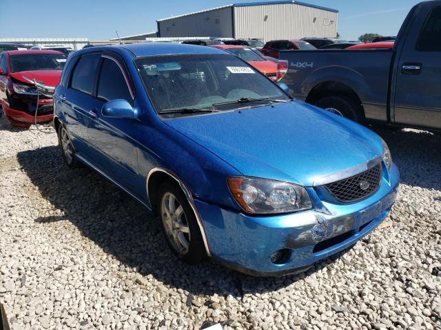 KNAFE161765310026 - 2006 KIA SPECTRA5 BLUE photo 4