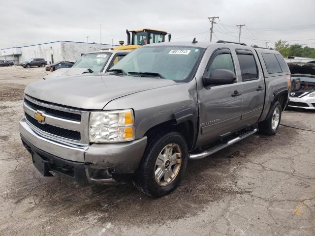 2GCEK13M671569387 - 2007 CHEVROLET SILVERADO K1500 CREW CAB BEIGE photo 1