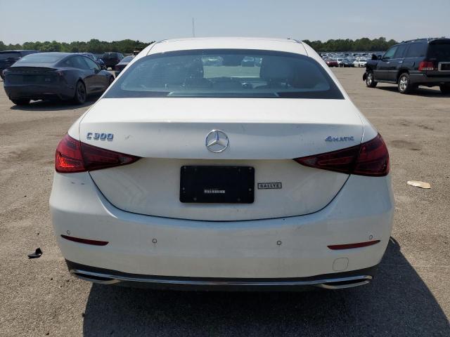 W1KAF4HB1PR148234 - 2023 MERCEDES-BENZ C 300 4MATIC WHITE photo 6
