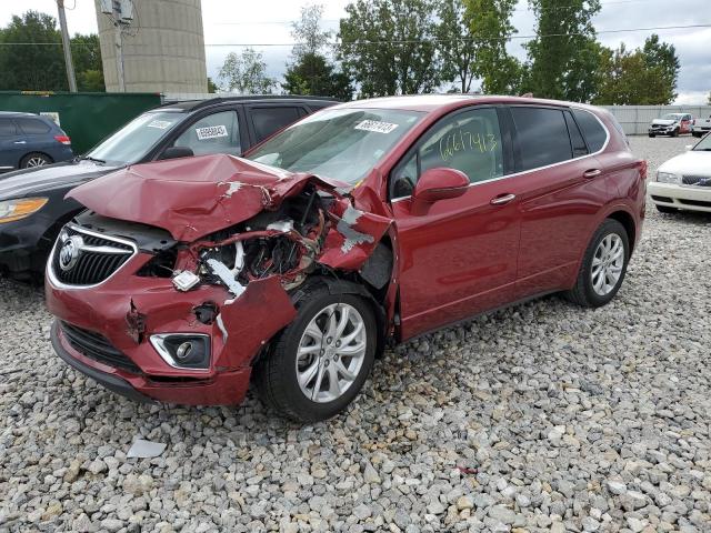 LRBFXBSA7LD157978 - 2020 BUICK ENVISION PREFERRED BURGUNDY photo 1