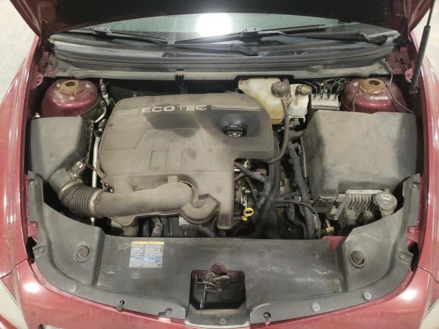1G1ZE5EB8AF124640 - 2010 CHEVROLET MALIBU LTZ მუქწითელი ფოტო 11