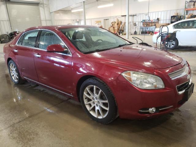1G1ZE5EB8AF124640 - 2010 CHEVROLET MALIBU LTZ მუქწითელი ფოტო 4
