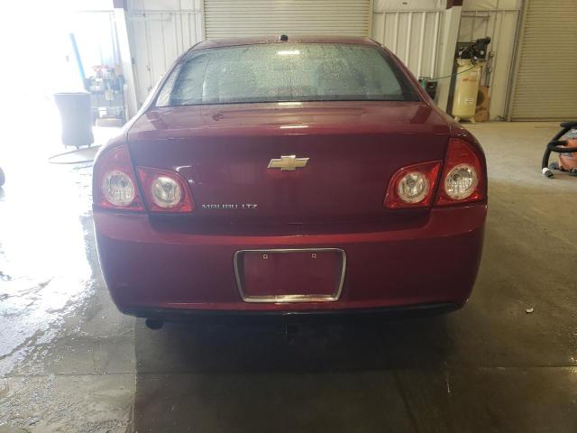 1G1ZE5EB8AF124640 - 2010 CHEVROLET MALIBU LTZ მუქწითელი ფოტო 6