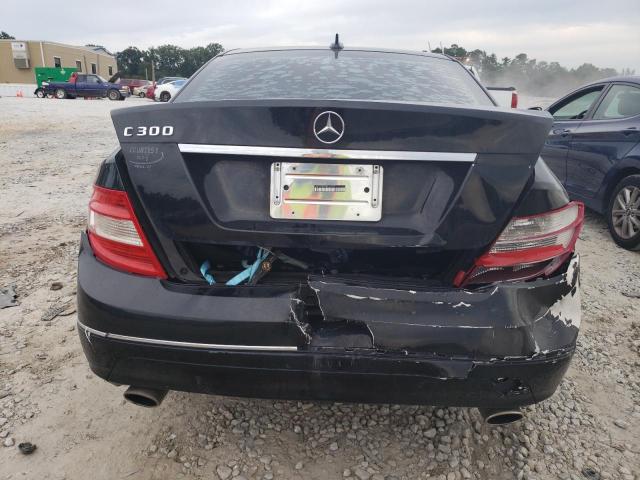 WDDGF5EB1BR163877 - 2011 MERCEDES-BENZ C 300 BLACK photo 6