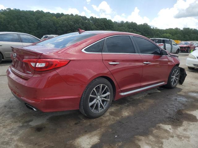 5NPE34AF9GH427438 - 2016 HYUNDAI SONATA SPORT წითელი ფოტო 3