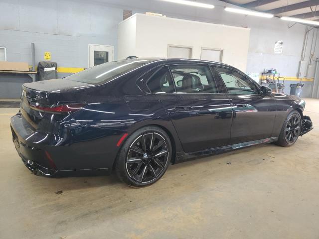 WBA33EJ01PCM34367 - 2023 BMW 760 XI BLACK photo 3