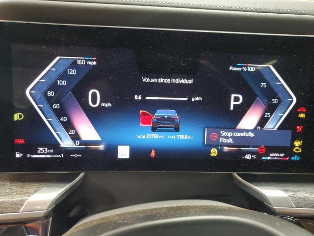 WBA33EJ01PCM34367 - 2023 BMW 760 XI BLACK photo 9