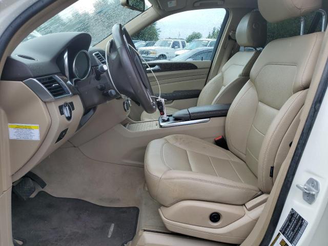 4JGDA5HB3DA218138 - 2013 MERCEDES-BENZ ML 350 4MATIC WHITE photo 7