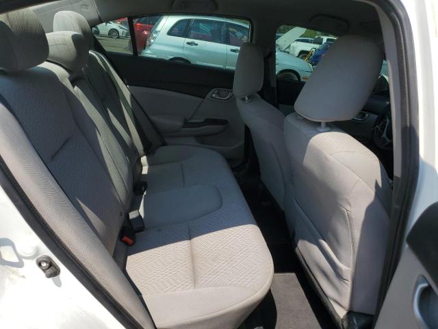 2HGFB2F44EH023621 - 2014 HONDA CIVIC LX WHITE photo 10