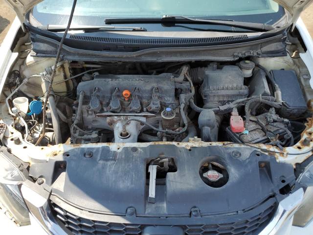 2HGFB2F44EH023621 - 2014 HONDA CIVIC LX WHITE photo 11
