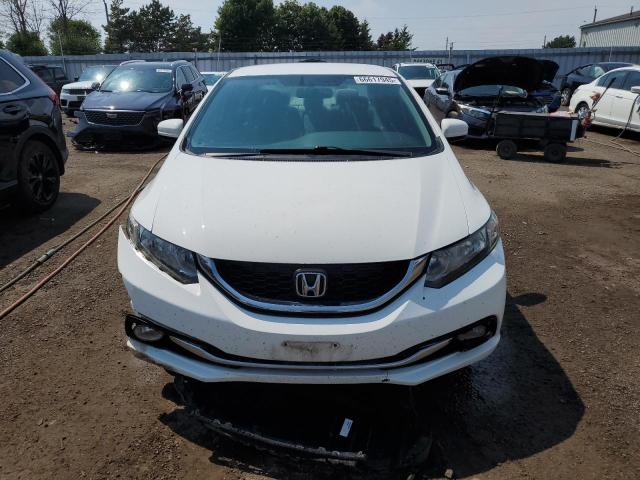 2HGFB2F44EH023621 - 2014 HONDA CIVIC LX WHITE photo 5