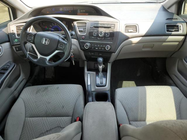 2HGFB2F44EH023621 - 2014 HONDA CIVIC LX WHITE photo 8