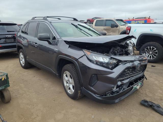 JTMLWRFV8KJ007696 - 2019 TOYOTA RAV4 LE GRAY photo 4