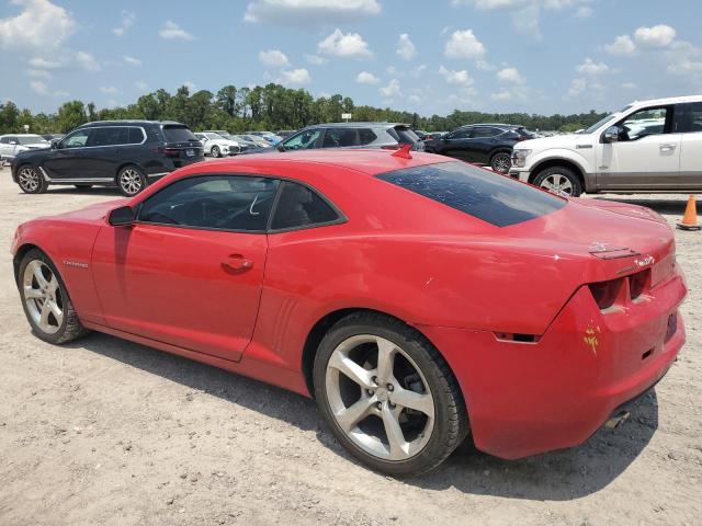 2G1FB1E32D9104751 - 2013 CHEVROLET CAMARO LT RED photo 2