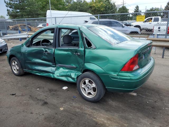 1FAFP33P32W117691 - 2002 FORD FOCUS LX GREEN photo 2