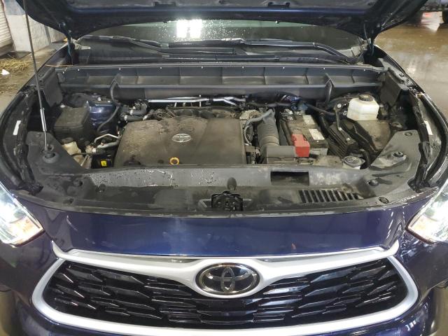 5TDGZRBH3MS087374 - 2021 TOYOTA HIGHLANDER XLE Mavi foto 12