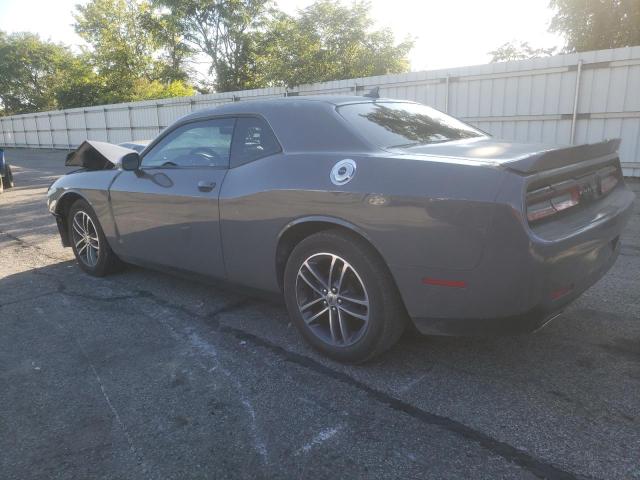 2C3CDZKG5KH558106 - 2019 DODGE CHALLENGER GT GRAY photo 2