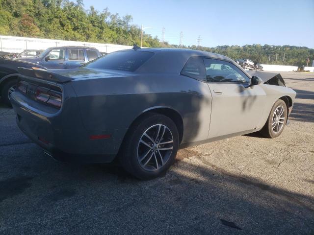 2C3CDZKG5KH558106 - 2019 DODGE CHALLENGER GT GRAY photo 3