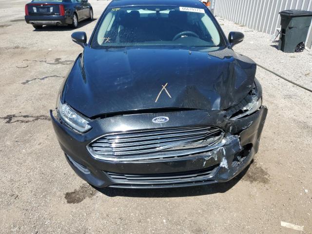 3FA6P0H77ER258214 - 2014 FORD FUSION SE BLACK photo 5