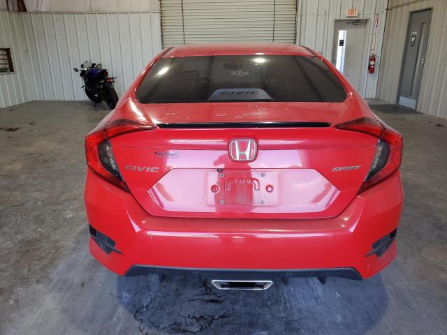 2HGFC2F86KH548577 - 2019 HONDA CIVIC SPORT RED photo 6