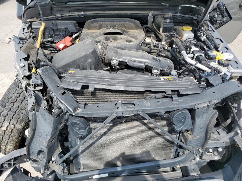 1C4HJXDN0MW509619 - 2021 JEEP WRANGLER UNLIMITED SPORT GRAY photo 12