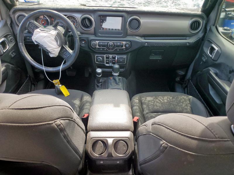 1C4HJXDN0MW509619 - 2021 JEEP WRANGLER UNLIMITED SPORT GRAY photo 8