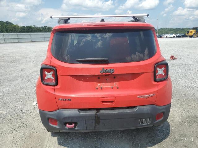 ZACNJBC18KPK04445 - 2019 JEEP RENEGADE TRAILHAWK 红色 照片 6