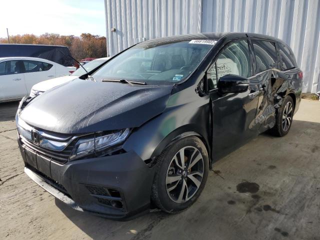 5FNRL6H98LB063700 - 2020 HONDA ODYSSEY ELITE BLACK photo 2