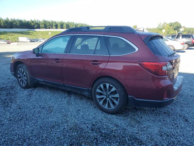 4S4BSANC3H3244615 - 2017 SUBARU OUTBACK 2.5I LIMITED MAROON photo 2