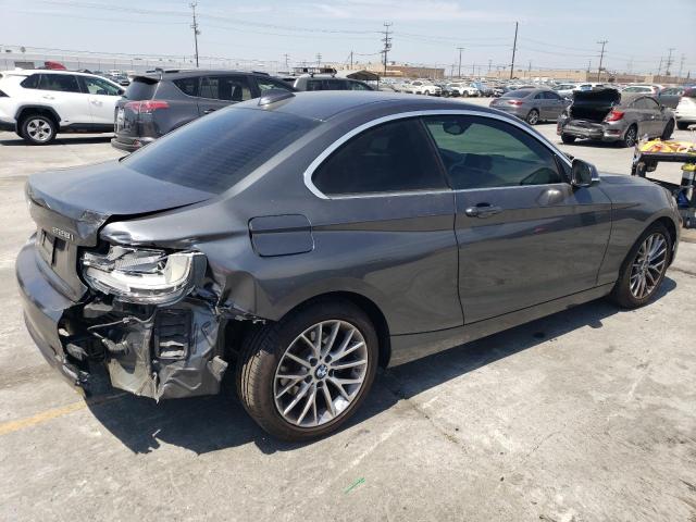 WBA1F9C58GV544223 - 2016 BMW 228 I SULEV GRAY photo 3