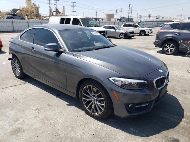 WBA1F9C58GV544223 - 2016 BMW 228 I SULEV GRAY photo 4