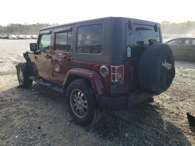 1J4GB59187L227618 - 2007 JEEP WRANGLER SAHARA BURGUNDY photo 3