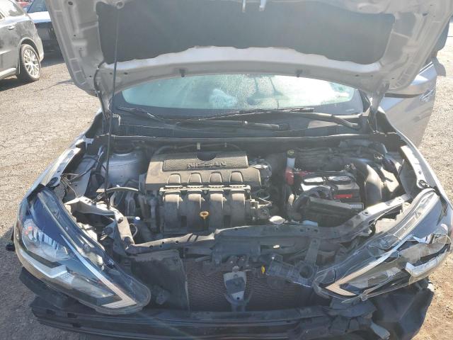 3N1AB7AP5KY369483 - 2019 NISSAN SENTRA S SILVER photo 11